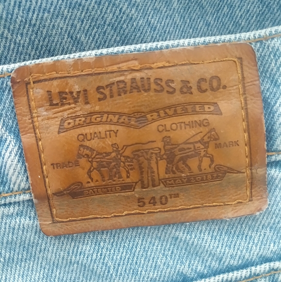 Levi's Vintage Brown Tab 540 Jeans - Picture 5 of 7